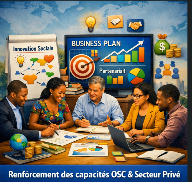 Renforcement de capacités des OSC et du secteur privé